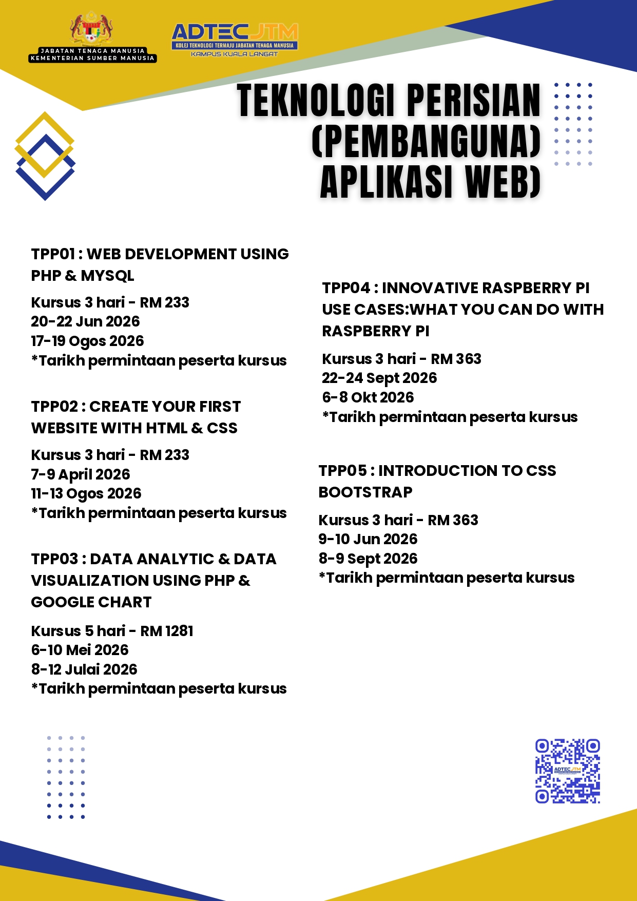 Advanced Technology Training Centre (ADTEC) Kuala Langat