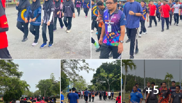 Program Jom Brisk Walk ADTEC JTM Kampus Kuala Langat